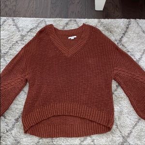 Burnt Orange Sweater
